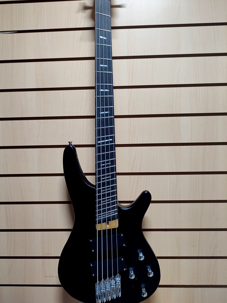 картинка  Бас-гитара 5-струнная, мультимензурная, черная, Foix FBG/FBG-KB-11-BK от магазина 7 Нот Уральск