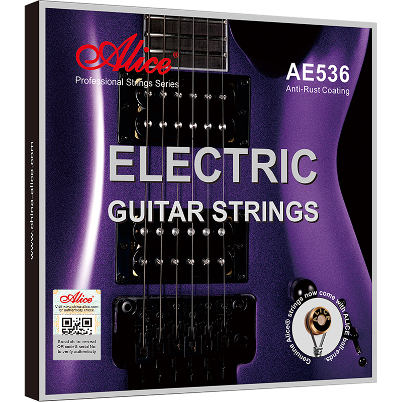 картинка  Комплект струн для электрогитары, сплав железа, Super Light, 9-42, Alice AE536-SL от магазина 7 Нот Уральск