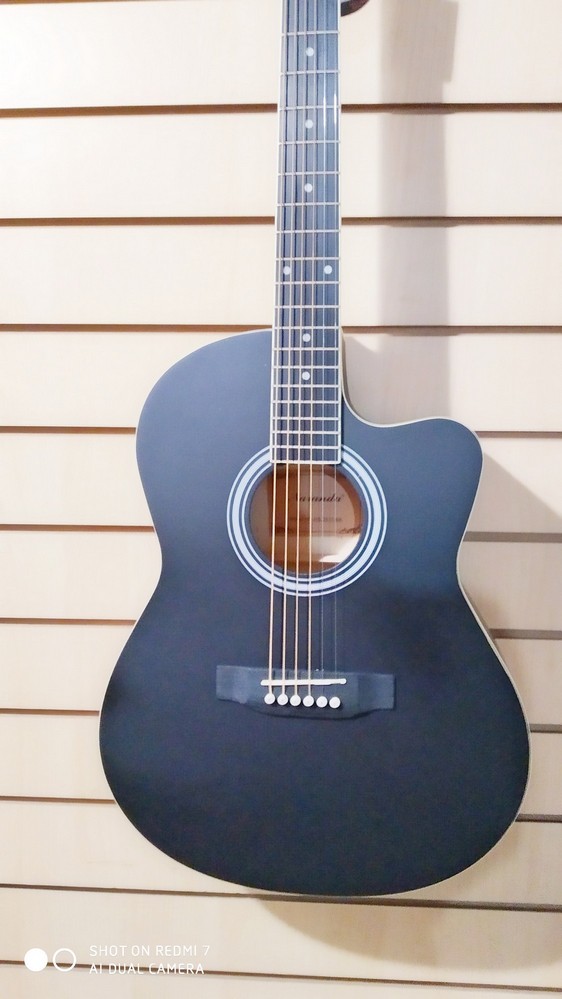 картинка  Акустическая гитара, с вырезом, черная, Naranda HS-3911-BK  от магазина 7 Нот Уральск