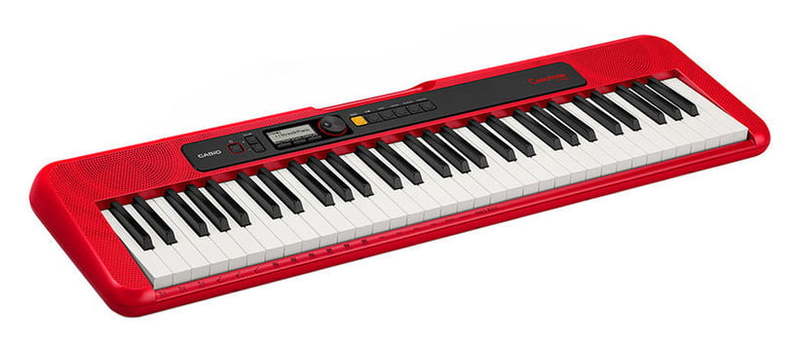 картинка Синтезатор 61 клавиша, красный, Casio CT-S200-RD  от магазина 7 Нот Уральск