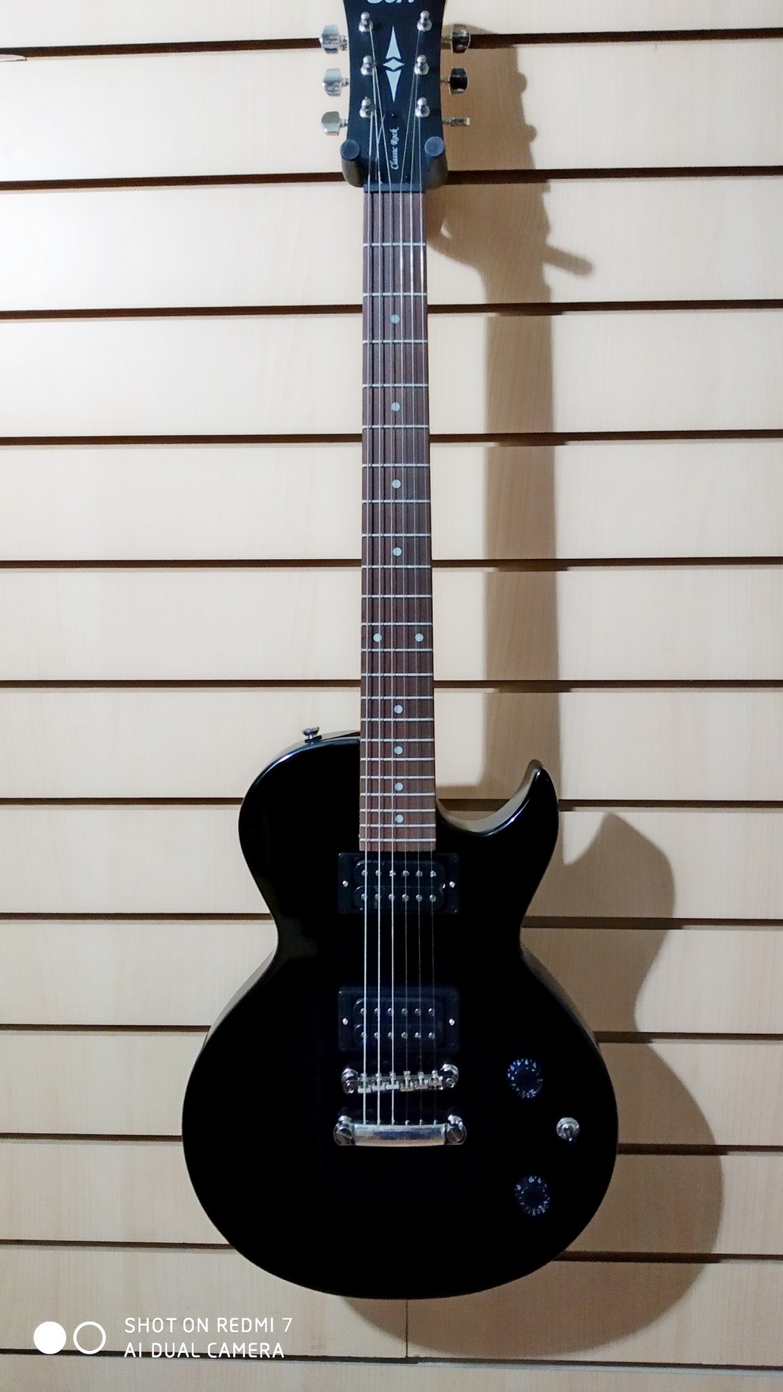 картинка  Электрогитара, черная, Cort CR50-BK Classic Rock от магазина 7 Нот Уральск