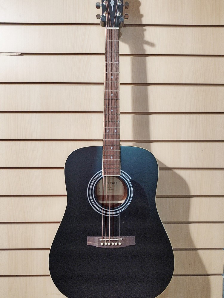 картинка Электро-акустическая гитара, черная, с чехлом. Parkwood W81E-WBAG-BKS  от магазина 7 Нот Уральск