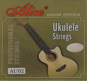 картинка Комплект струн для укулеле, черный нейлон Alice от магазина 7 Нот Уральск