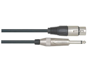 картинка   Микрофонный кабель XLRf-6.3 6м LEEM NMH-20 от магазина 7 Нот Уральск