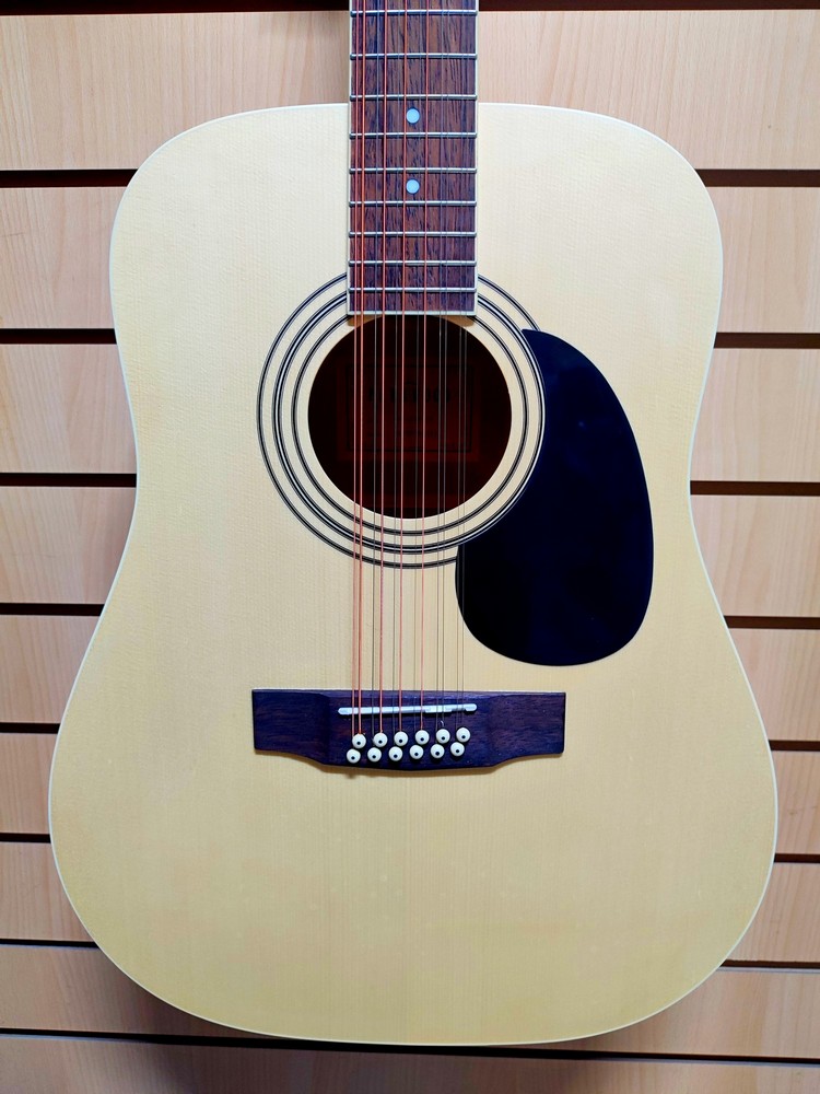 картинка Электро-акустическая гитара 12-струнная с чехлом, Parkwood от магазина 7 Нот Уральск