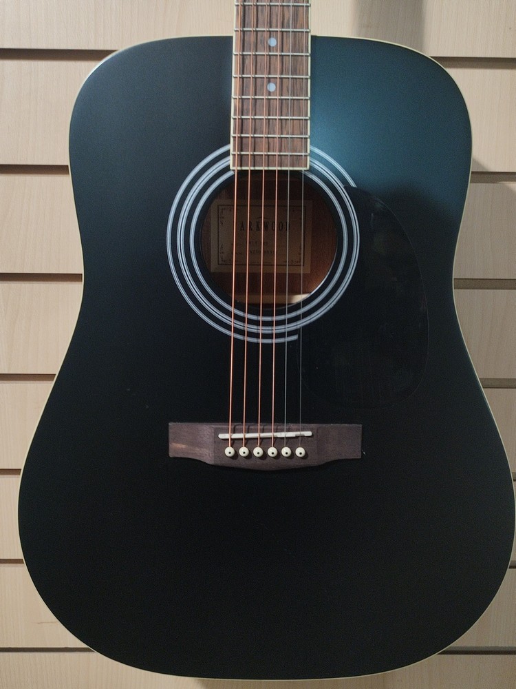 картинка Электро-акустическая гитара, черная, с чехлом. Parkwood W81E-WBAG-BKS  от магазина 7 Нот Уральск