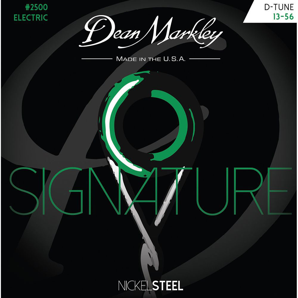 картинка  Комплект струн для электрогитары, никелированные, 13-56, Dean Markley DM2500 Signature Drop Tune  от магазина 7 Нот Уральск