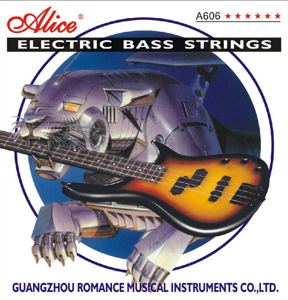 картинка  Комплект струн для бас-гитары, никель, 45-105 Alice A606(4)-M  от магазина 7 Нот Уральск