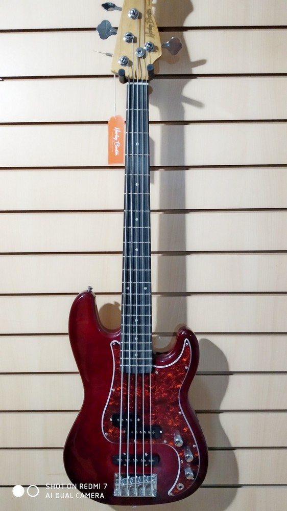 картинка бас-гитара Harley Benton PJ-5 пятиструнная от магазина 7 Нот Уральск