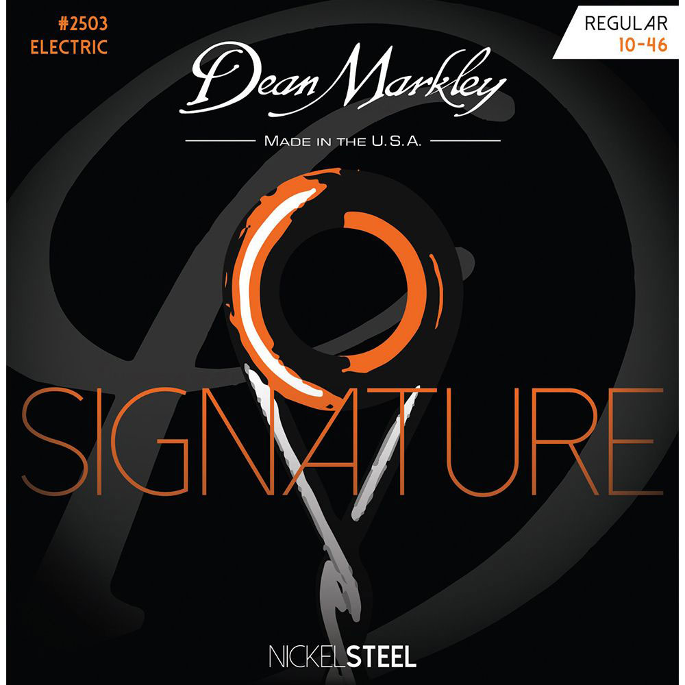 картинка   Комплект струн для электрогитары, никелированные, 10-46, Dean Markley DM2503 Signature Regular от магазина 7 Нот Уральск