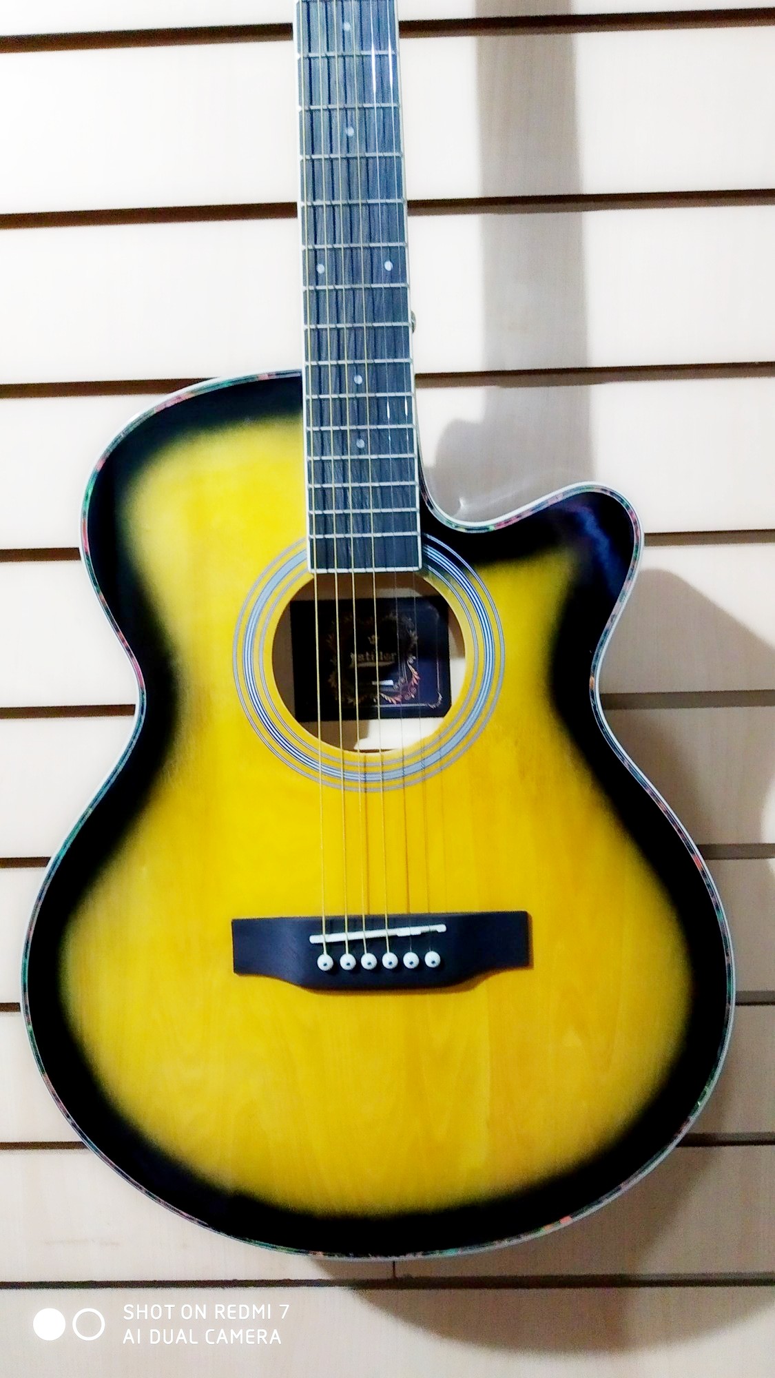 картинка Акустическая гитара с тонким корпусом 40" Stiller от магазина 7 Нот Уральск